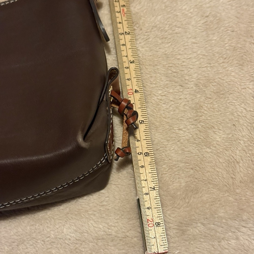 Dooney & Bourke Penrose Hobo Crossbody 22 Brown Purse Handbag - Picture 10 of 10